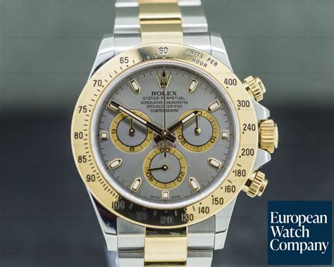 rolex daytona steel 18k yellow gold slate dial watch 116523|Rolex daytona chronograph.